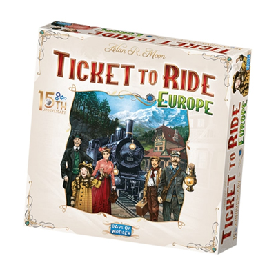 Ticket to ride Europe (15th anniversary deluxe)